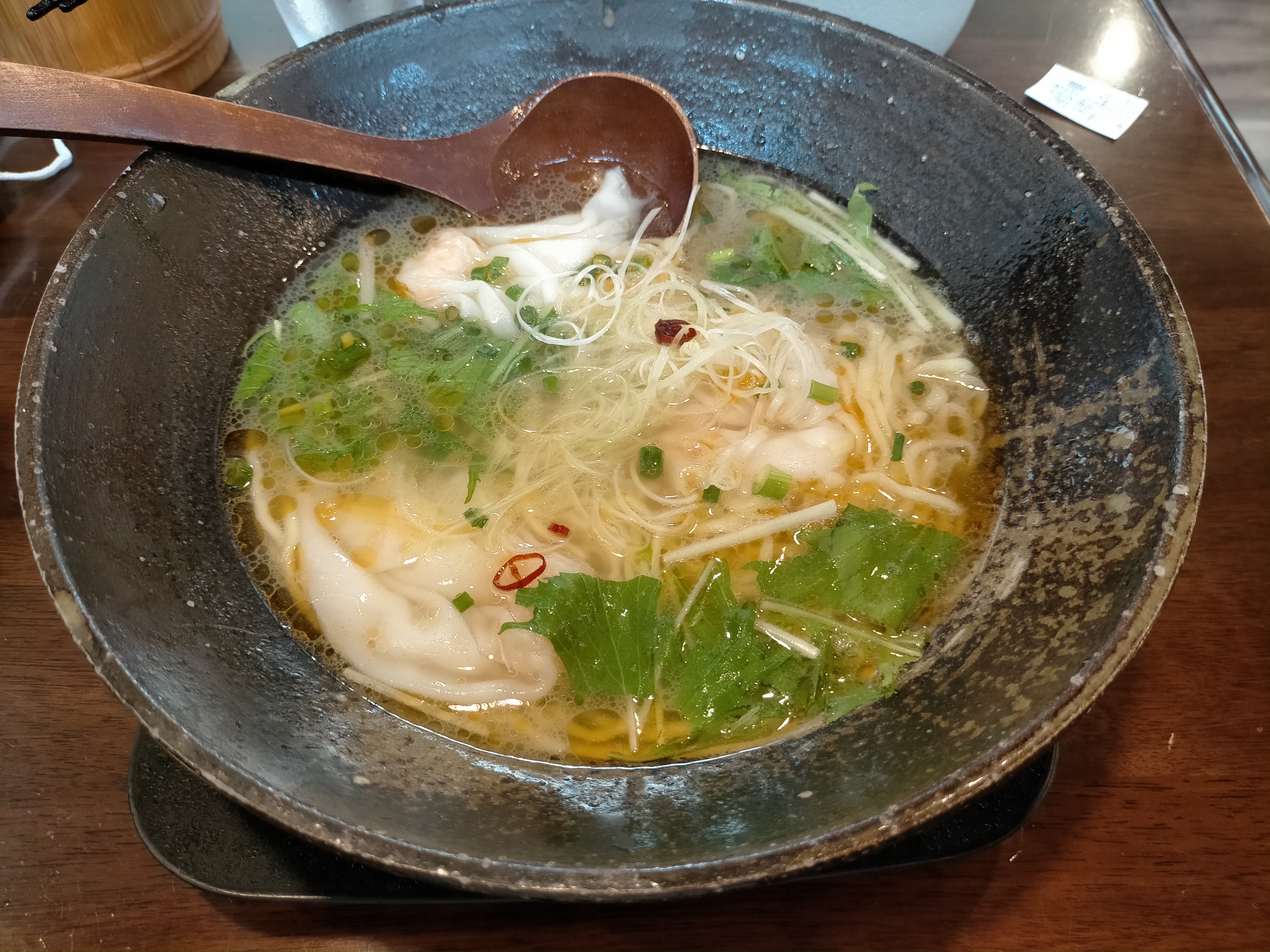 花椒海老雲呑麺